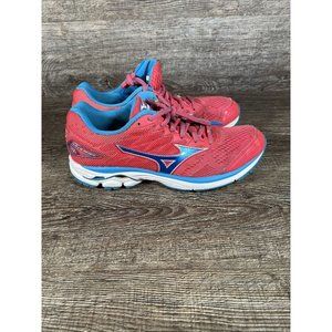 Mizuno Wave Rider Running Shoes Blue / Pink Women's Size 8
